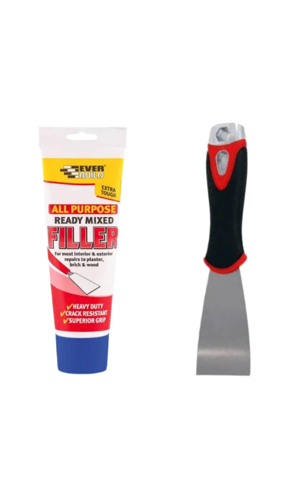 1) Ready Mix Filler and Filling Knife Set