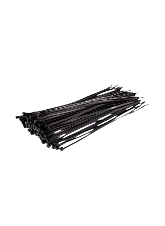 1) BLACK CABLE TIES 200mm X100