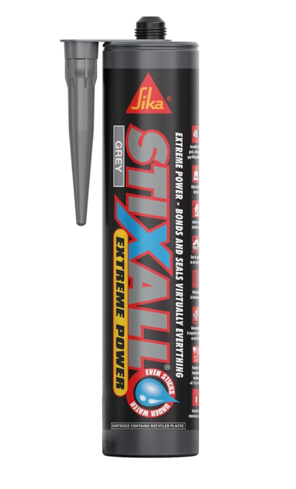Sika Stixall – Extreme Power Sealant And Adhesive – Waterproof – Grey – 290ml