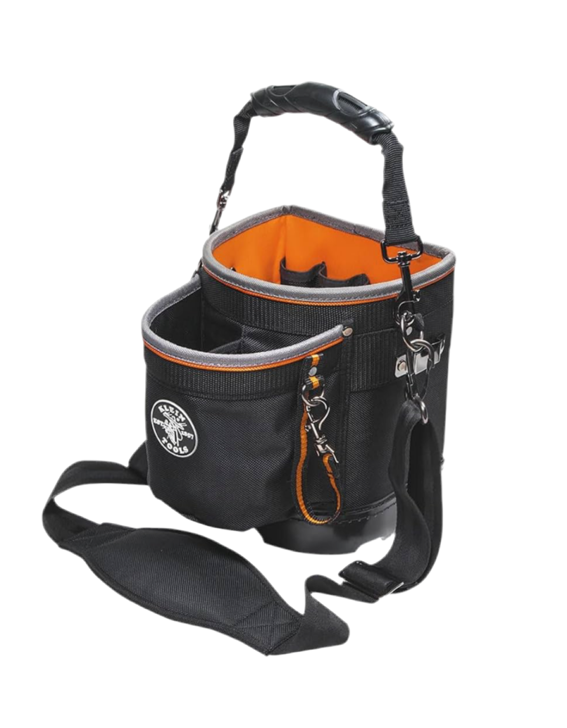 001) KLEIN - Tool Bag with Shoulder Strap 14 Pocket Tool Storage