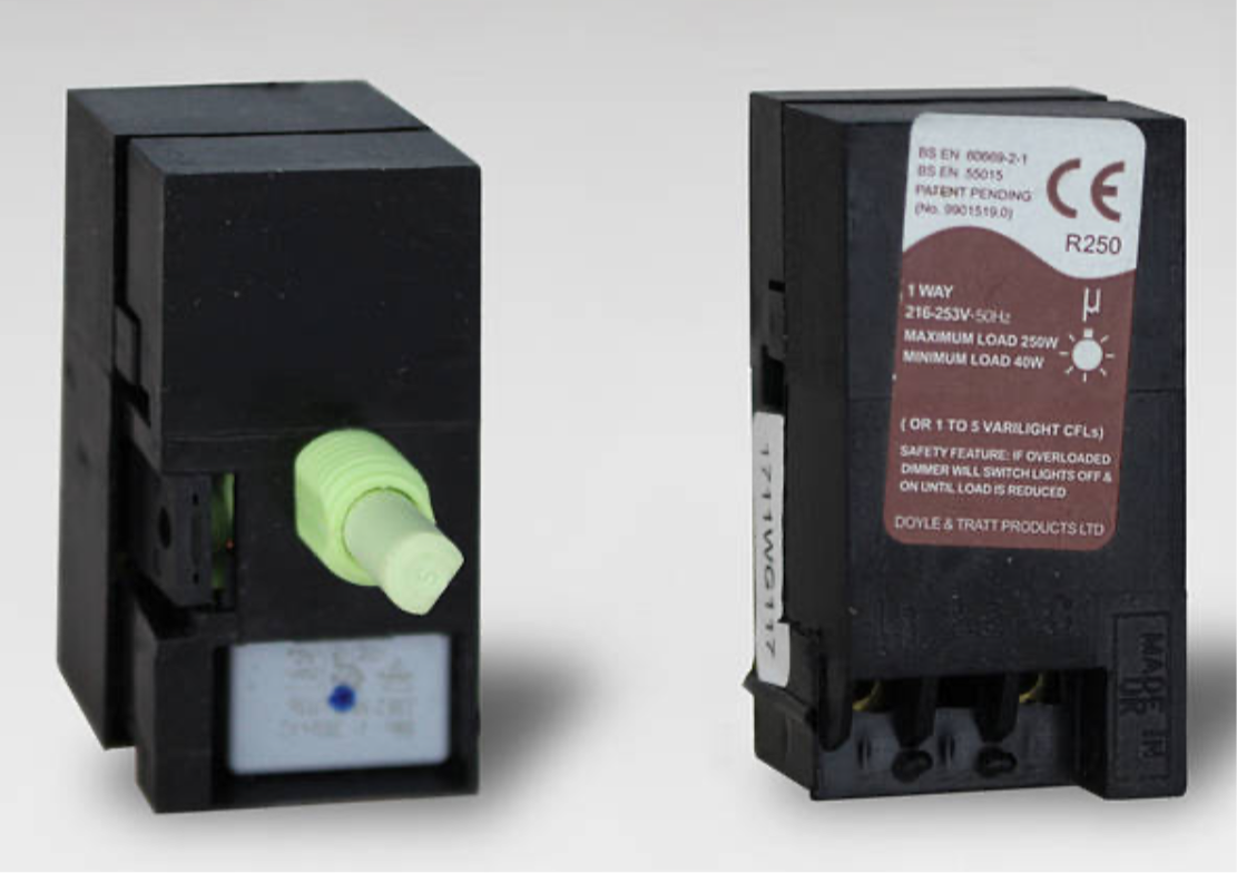 40-250W 1 Way V-DIM Rotary Dimmer Switch Module (For incandescent Lamps - bulbs)