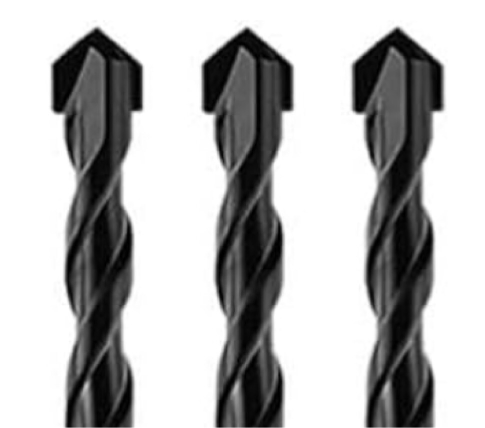 1) 3X 6mm IMPACT DRILL MASONARY BIT