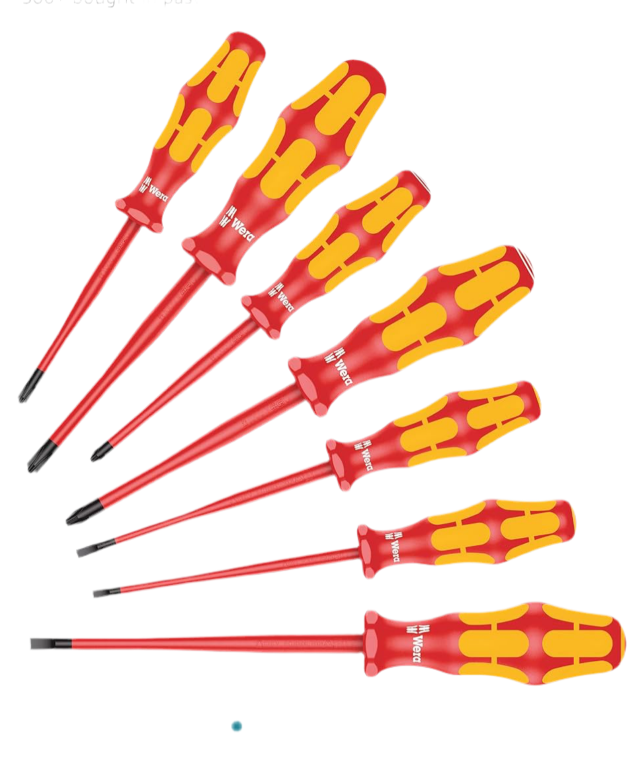 2) Wera Slimline Screwdriver Set - 7 Piece