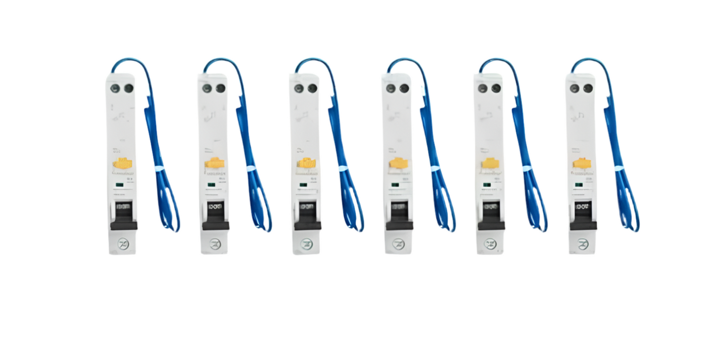 0) RCBO MULTIPACK X8) (6Ax2)(16Ax1)(20Ax1)(32Ax3)(45Ax1) & HEX Cross impact bt