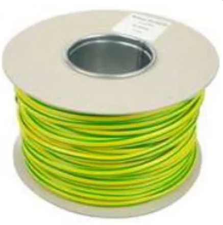 01) 3mm² Green/Yellow (Earth) Cable Sleeving (100M Drum)
