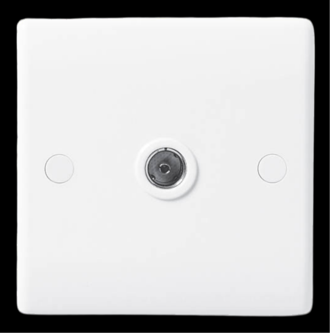 007) BG NEXUS COAX 1G WHITE (BG860)