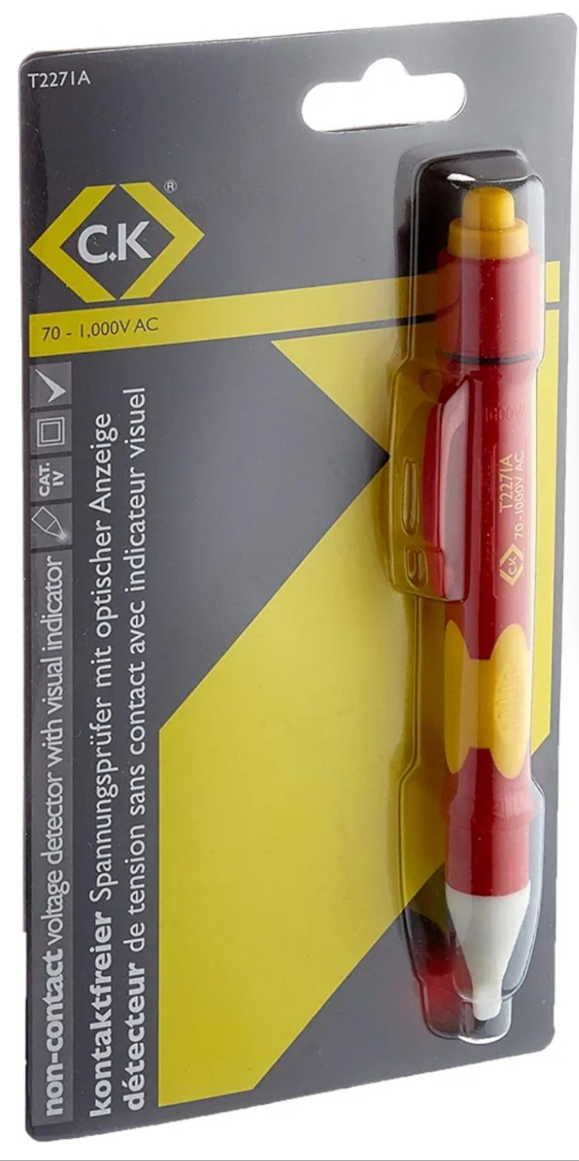 C.K T2271A Non-Contact Voltage Detector with Visual Indicator