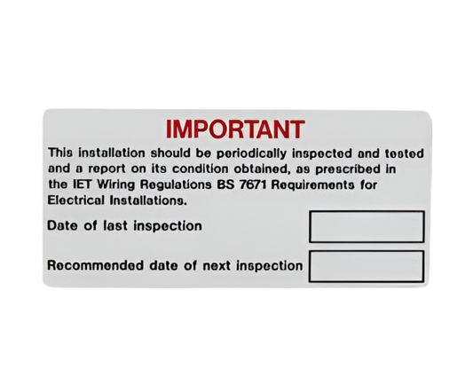 322) STICKERS- Periodic Inspection Stickers x10