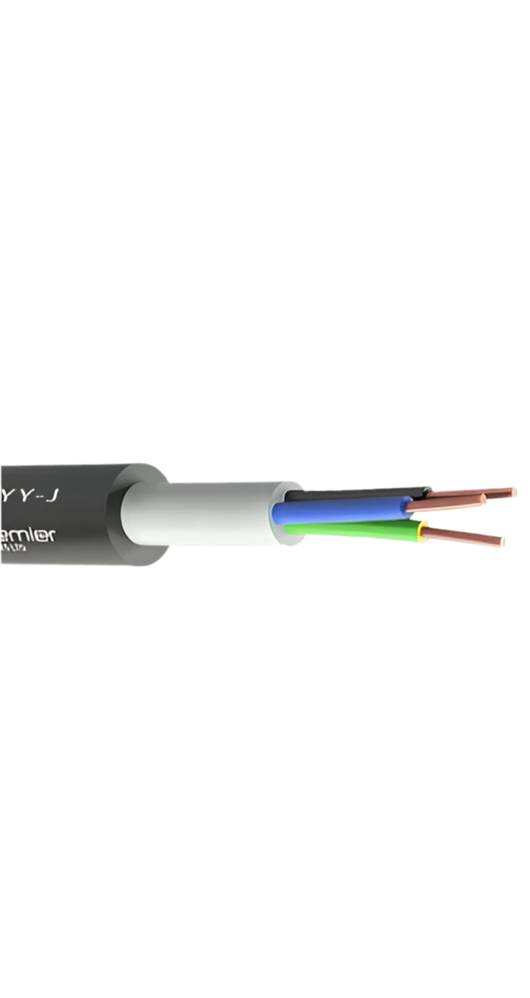 91) NYY-J  (2.5mm 3C) per meter