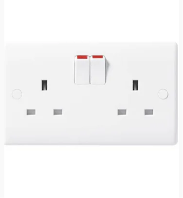 0) Best Seller - BG NEXUS 2G Socket - White (BG-822DP)