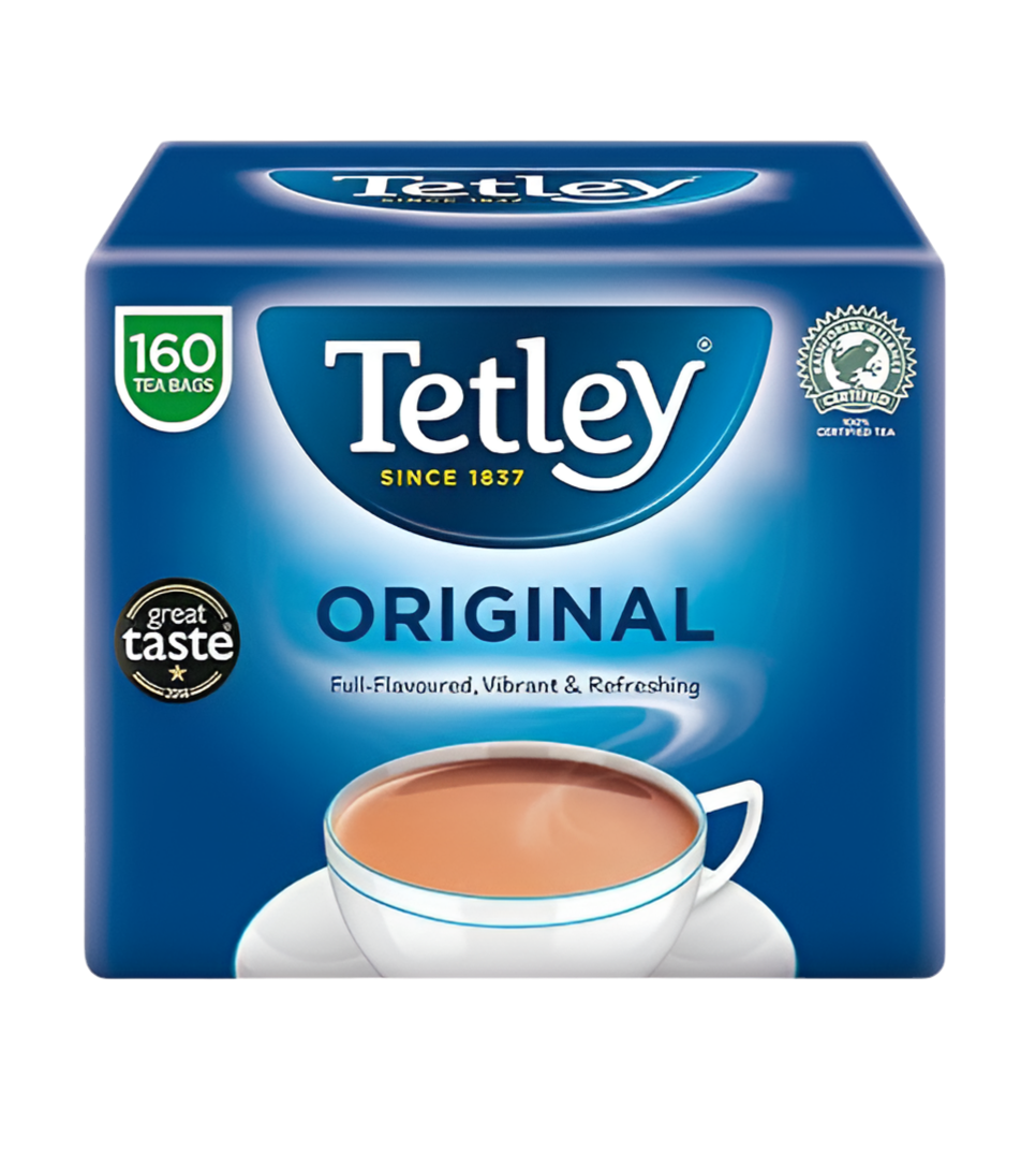 998) SITE SETUP - 2xBOX OF TETLEY T-BAGS (320xCups)