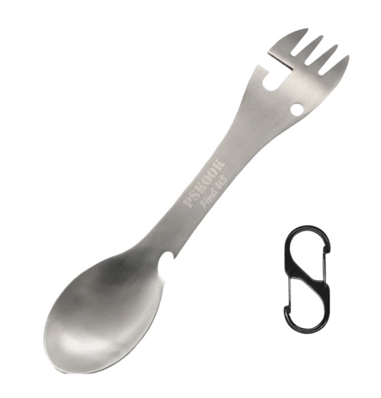 01) COMBINED METAL SPOON & FORK (FOR THE VAN)