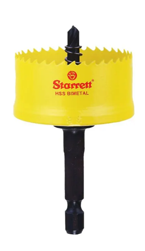 STARRETT BI-METAL HOLE SAW 25MM CORDLESS SMOOTH CUT (Impact)