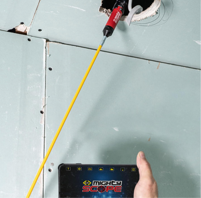 0) C.K Mighty Scope Wireless Wi-Fi Inspection Camera for MightyRods Cable Rods, HD Streaming to Mobile Phone or Smart Device, Electric Wire Puller, Electrical Cable Access - CKT5600