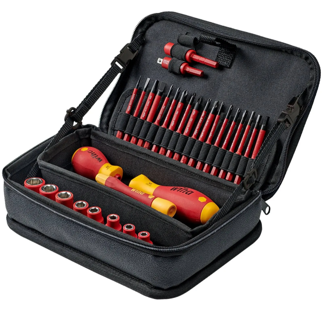 998) Wiha 43465 32 Piece slimVario Tool Set