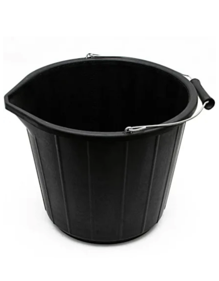 PLASTIC BUILDERS BUCKET 14LTR