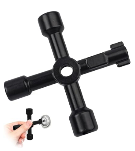 0) Best Seller - 4way Metal Utility key