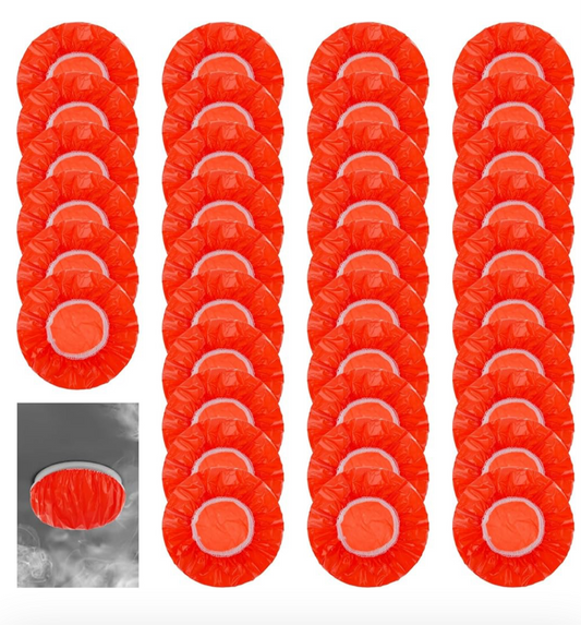 7B) AICO - 36PCS Smoke Detector Covers Fire Alarm Dust/Paint cover