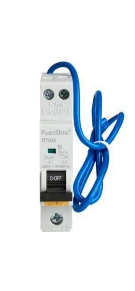 12A) 32amp FUSEBOX RCBO (Compact)