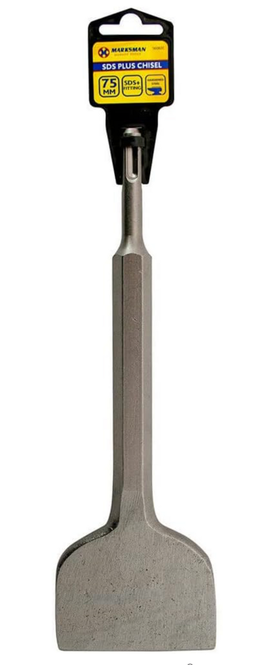 1) 75MM SDS Plus Chisel Drill BIT Rotary Hammer BITS Masonry Drilling