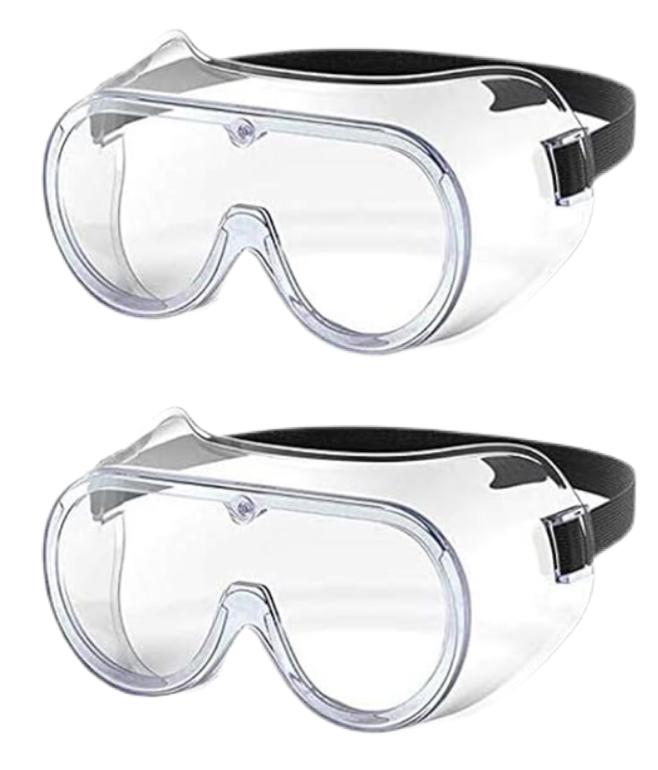 908) 2x Safety Goggles