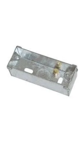 0) Architrave Metal Back box 25mm