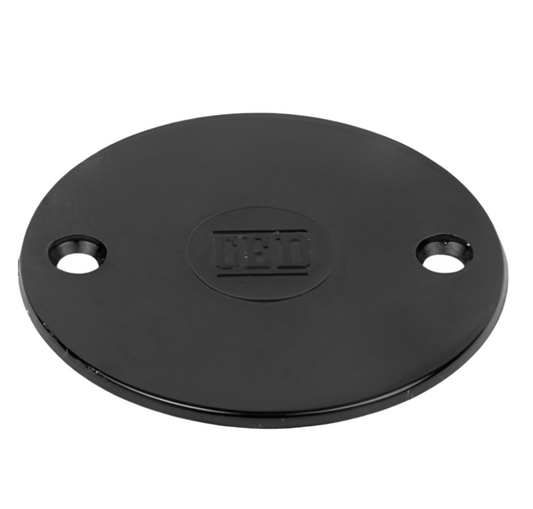 89) 20mm Black PVC Box Lid