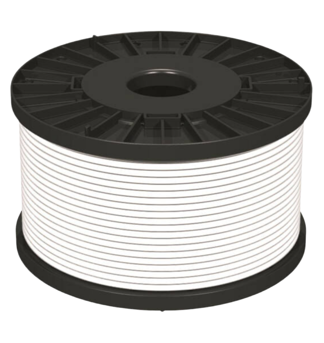 92) WHITE FP 1.5MM 2C & EARTH  LSZH FIRE RESISTANT CABLE 100M REEL, FIRE RATED CLIPS, 100x 1.5 SCREWS & 100x RAW PLUGS