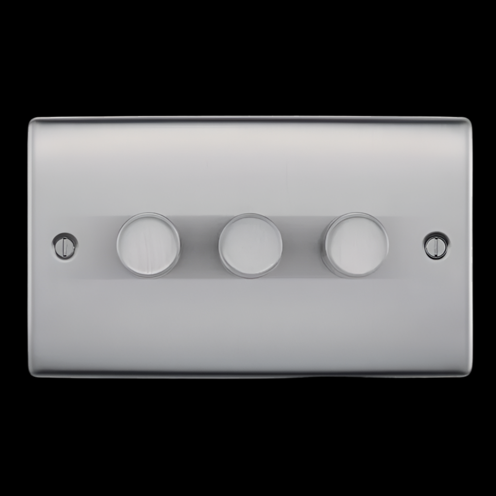 71B) BG NEXUS Dimmer Switch (Brushed Chrome) 3G