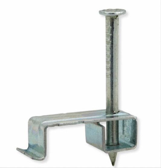 006) 50x 1mm & 1.5mm METAL T&E CABLE CLIPS