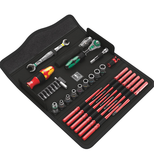 Wera Kraftform Kompakt W1 Maintenance Kit, Silver
