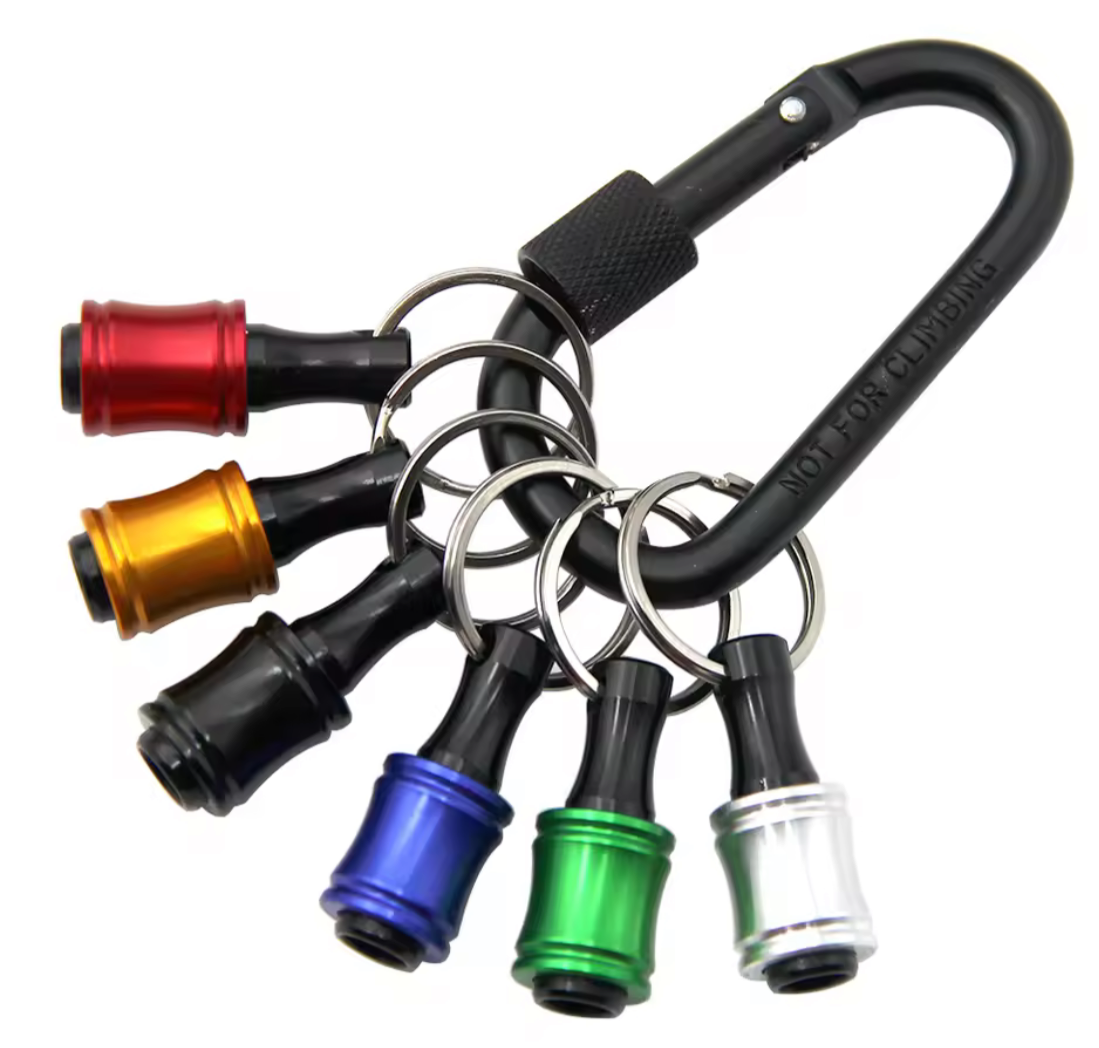 1) Populated Impact Drill Bit Holder (Attach to side of Tool bag or Tool Belt for quick access) Bit holders may varie in colour