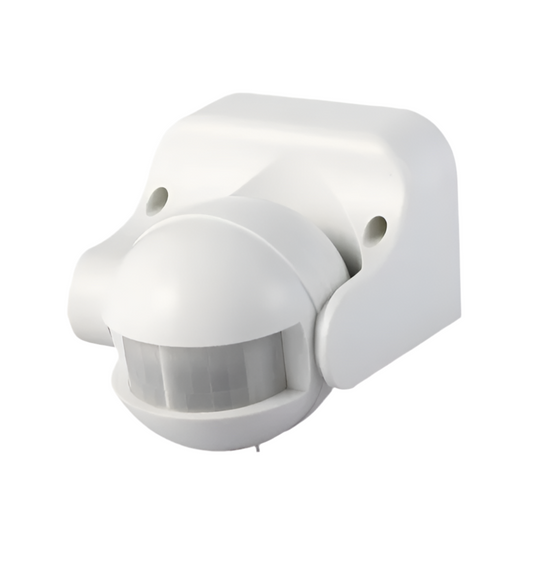 972) WHITE PIR MOTION SENSOR