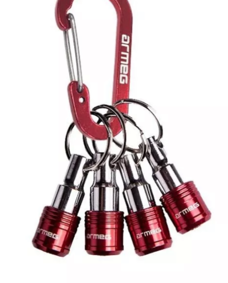 9) ARMEG Drill bit holder x4
