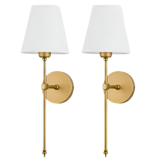 712) 2x Gold Modern Led Wall Lamp Wall Sconce Room Decor