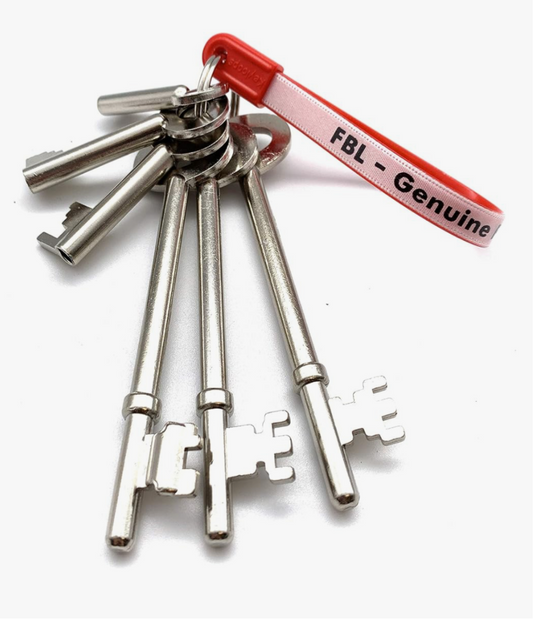 004) FIRE BRIGADE - Master Key Set - FB1/2/4/fb/fb11/fb14 x6 keys