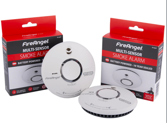 Thermally Enhanced Optical Smoke Alarm (Thermoptek) - ST622 Twin Pack -10 Year Battery life