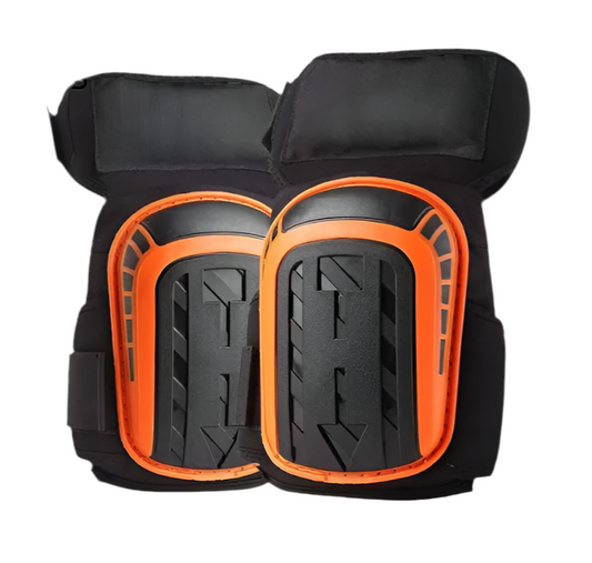 001) ON OFFER - Professional Knee Pads with Heavy Duty Foam Padding and Gel Cushion,Strong Double Straps and Adjustable Easy-Fix Clips