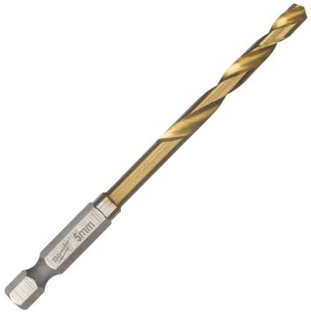 003) 6mm Metal Drill bit (Ideal for making extra fixing holes in back of consumer unit) Fits impact drill