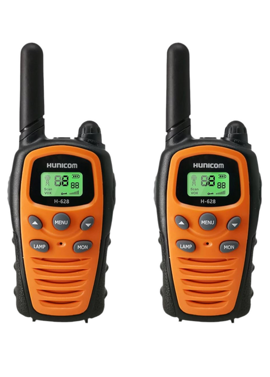 WALKIE TALKIES (Rechargeable) - Long Range Two Way Radios - Easy to Use and up to 5km Range