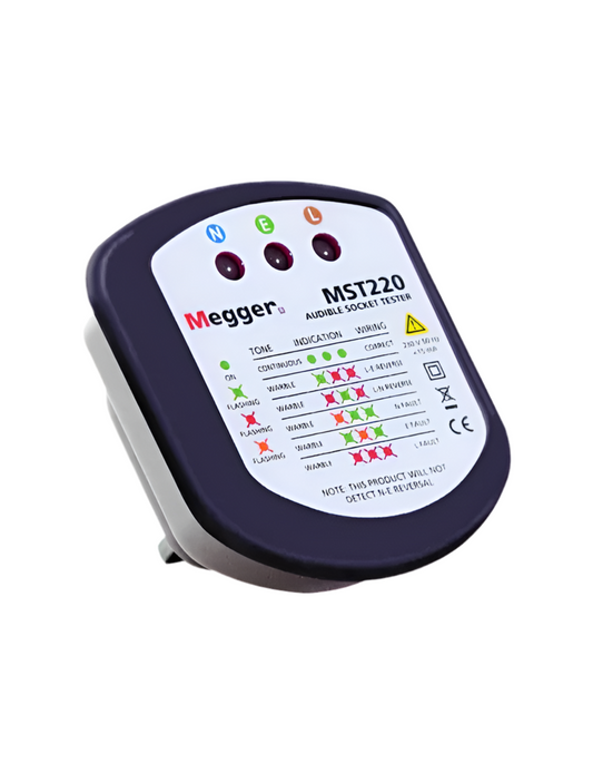 01) Megger MST220 Audible Socket Tester