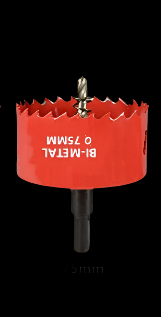 73) 75mm Impact Hole Saw (Fits JJC Fireguard gU10)