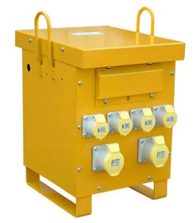 999) 10kva SITE TRANSFORMER 4 x 16a & 2 x 32a c/w MCB