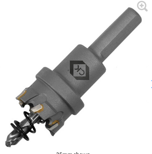 00) CK 32mm (Tungsten carbide tipped) Cuts Steel-iron