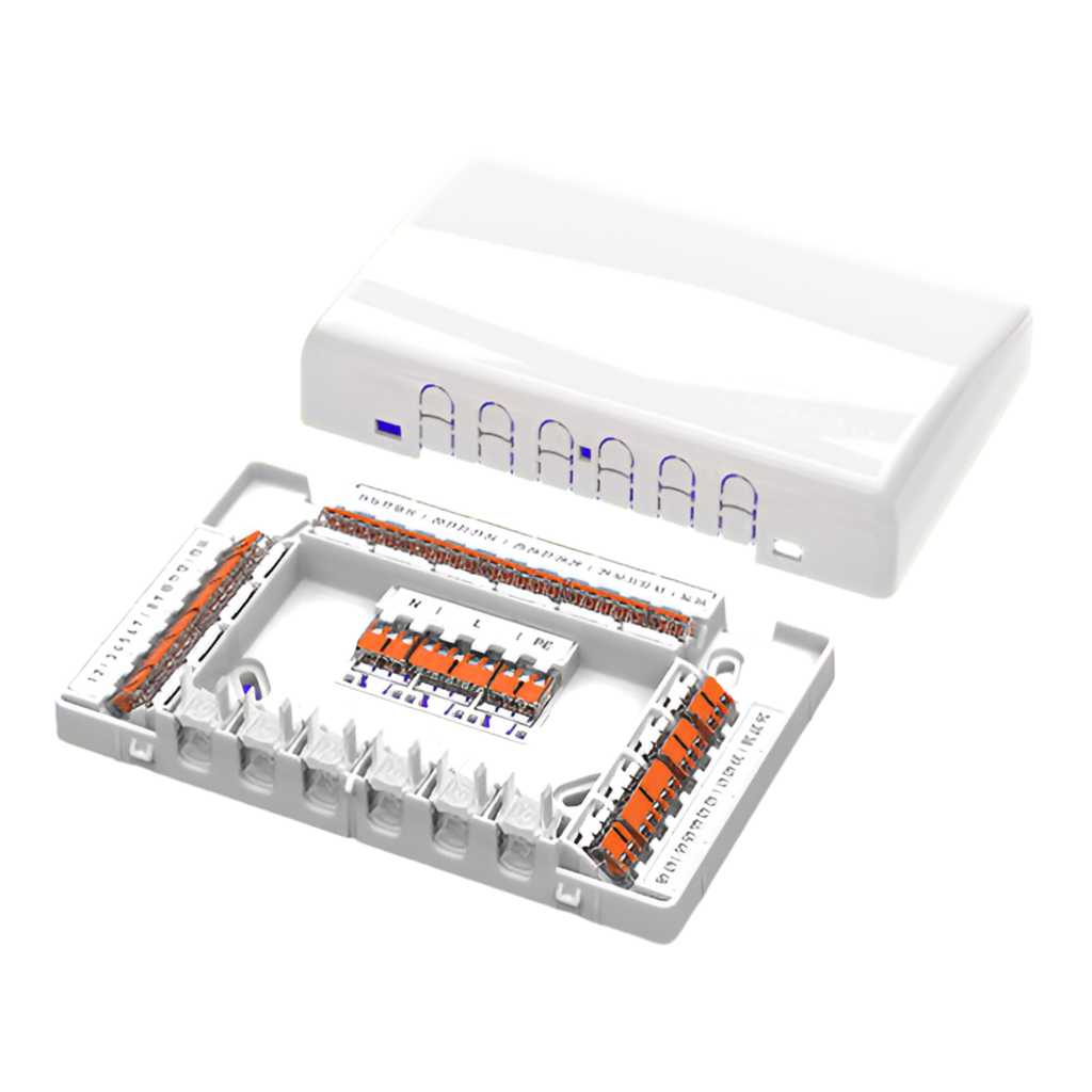 7A) Wago (L60 270) Wiring Center - 60x connections (Y Plan No 1 - S Plan No2)