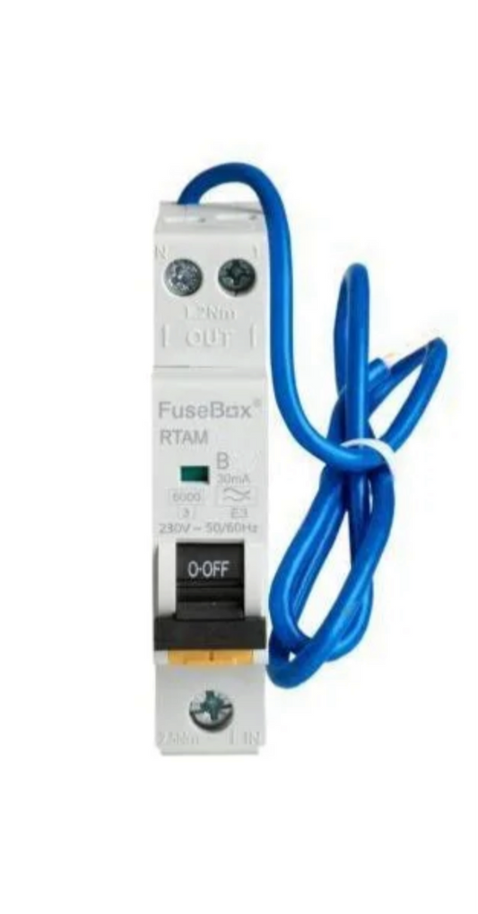 12A) 10amp  FUSEBOX RCBO (Compact)