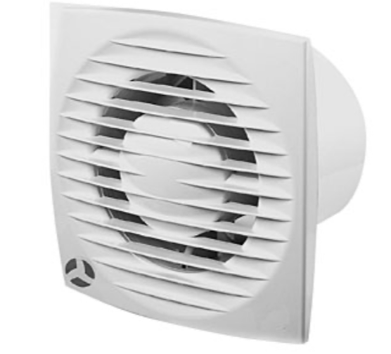 1) AIRFLOW AURA ECO 100MM EXTRACTOR FAN (No Timer)