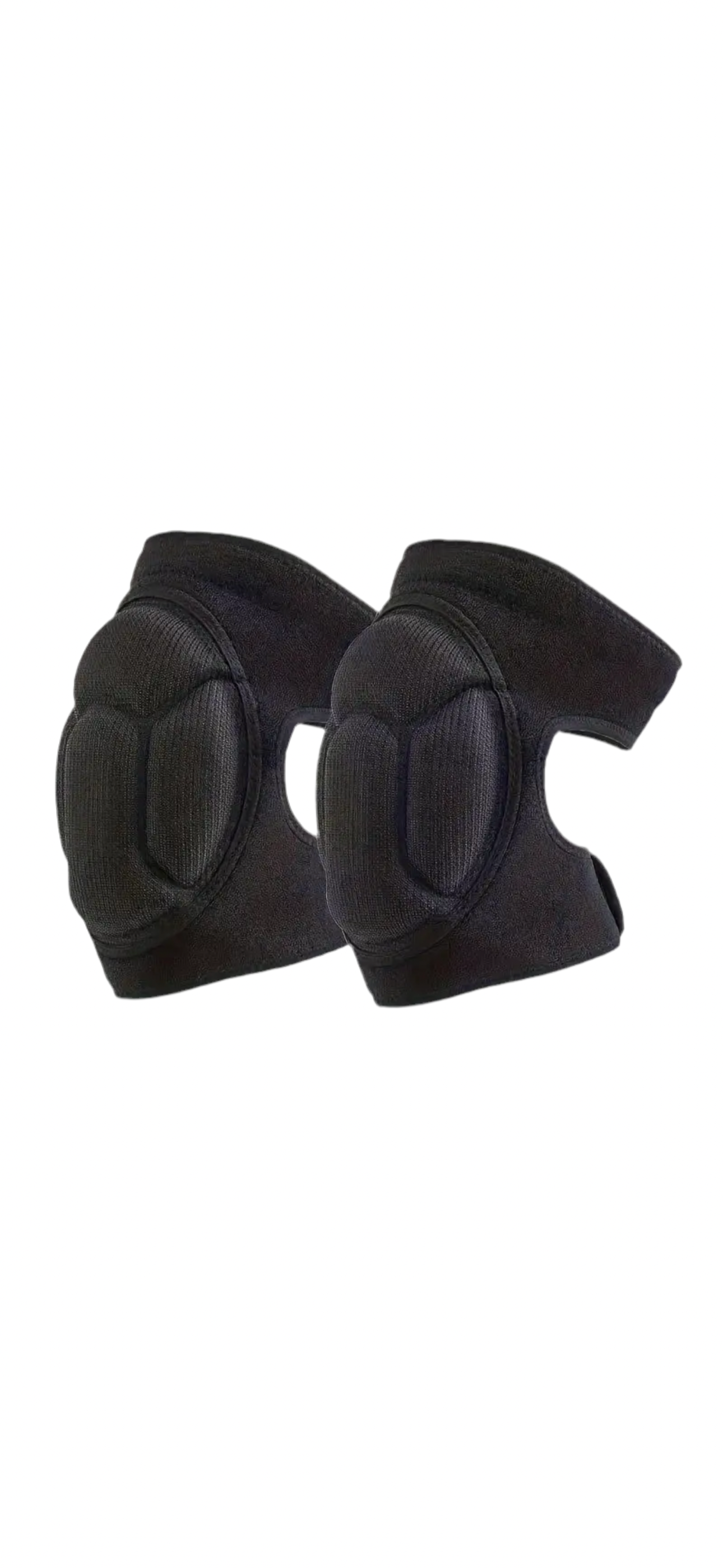 01) FABRIC KNEE PADS (Velcro Straps X2