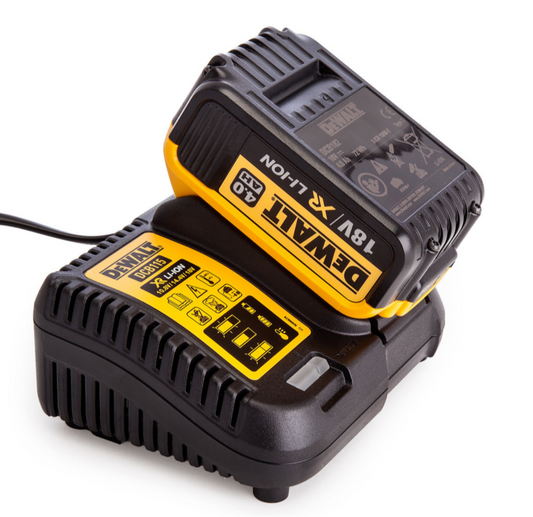 DEWALT 18V DCB182 Battery & DCB115 Fast Charger Bundle