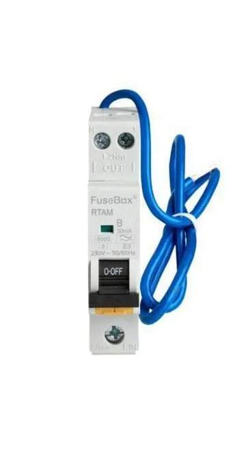 12A) 6amp FUSEBOX RCBO (Compact)